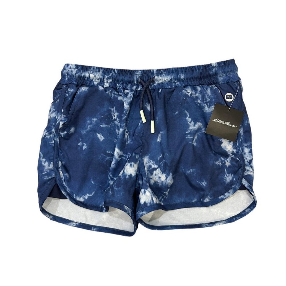 Eddie Bauer Girls Tie Dye Athletic Shorts Size 10 12